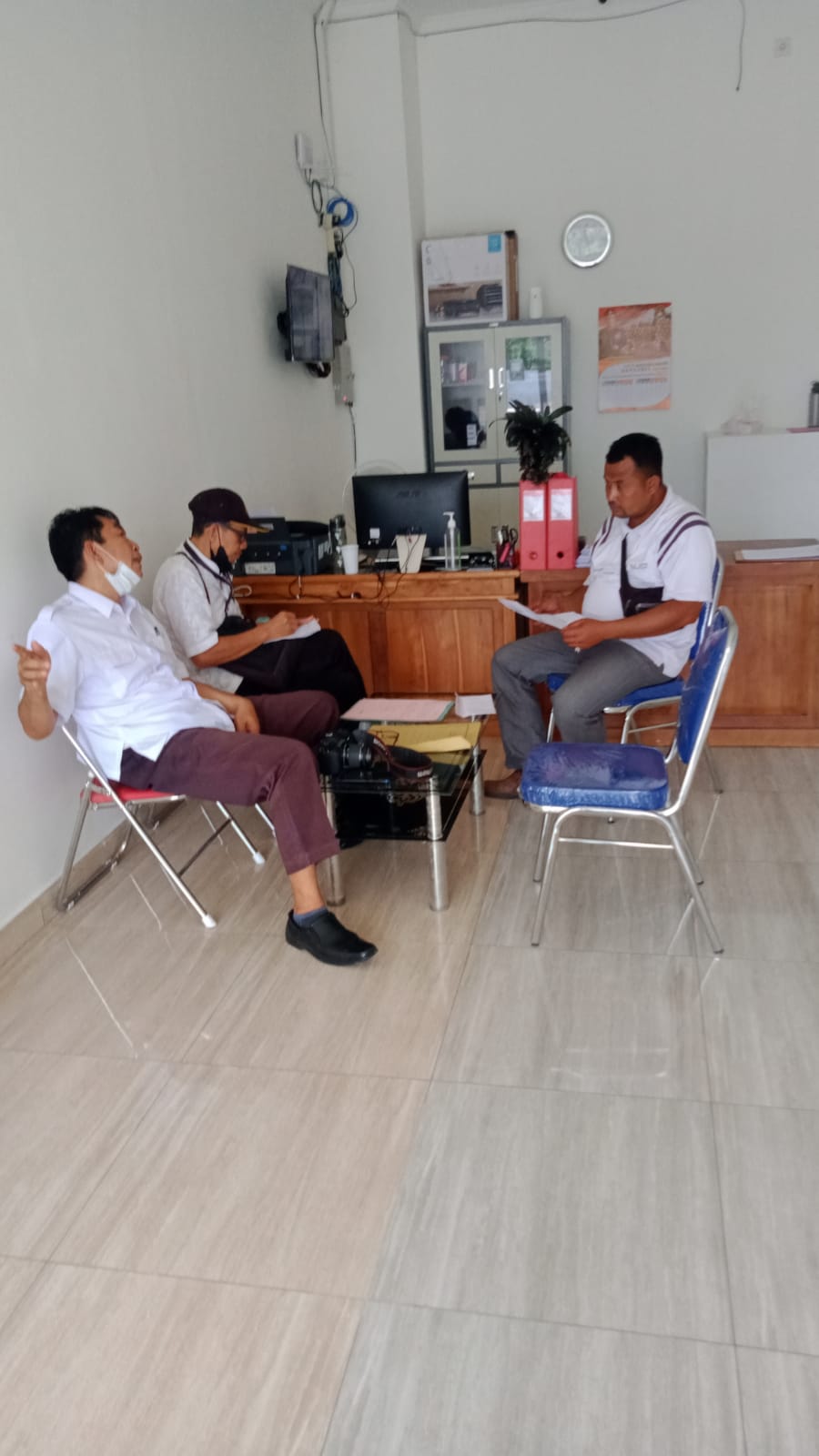 Pengawasan di SPBU Darmaji Oleh Tim Bidang Penataan&Penaatan Lingkungan Dinas Lingkungan Hidup  Kab. Lombok Tengah 