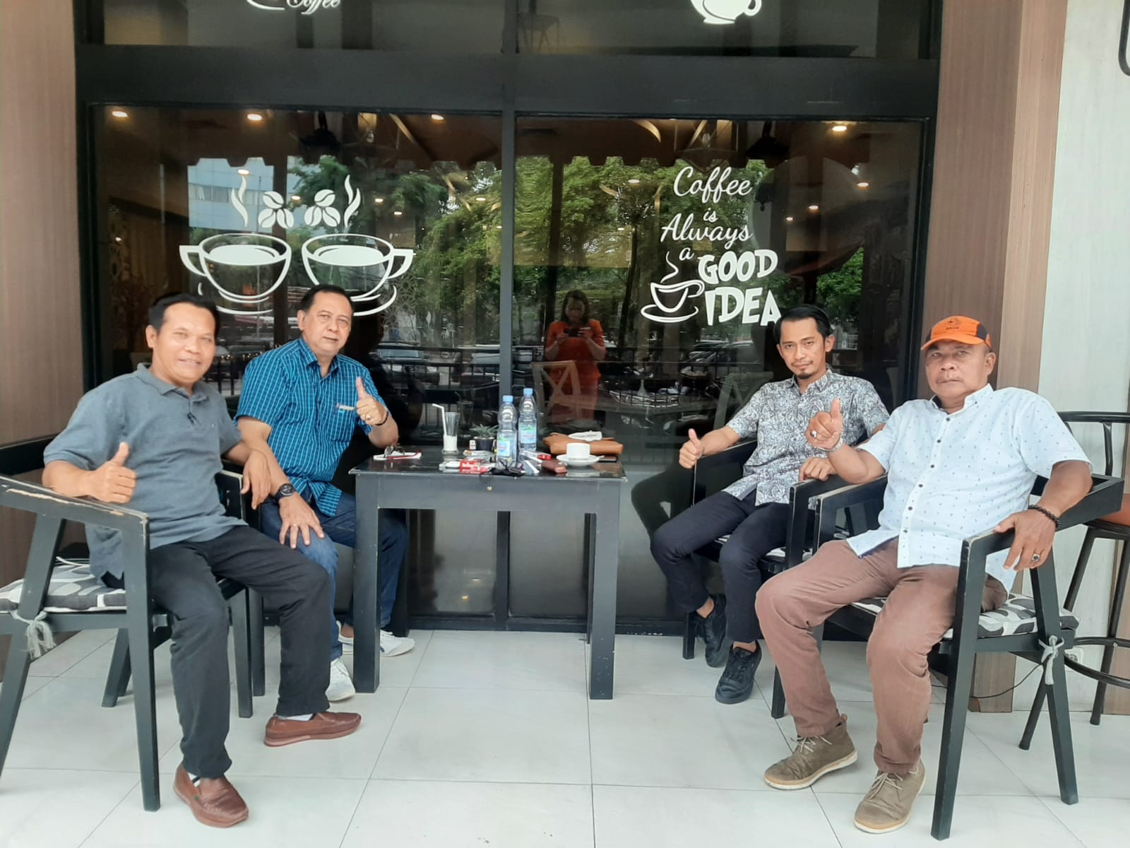 Kadis Lingkungan Hidup Kab. Lombok Tengah Bersama Kadis LH Kota Surabaya